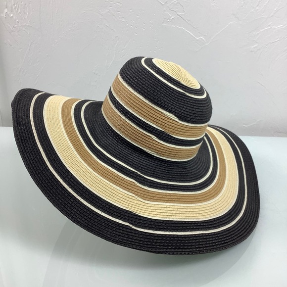Doreman Pacific Wide Brin Multicolor Straw Hat size OSFM EUC - Picture 3 of 10